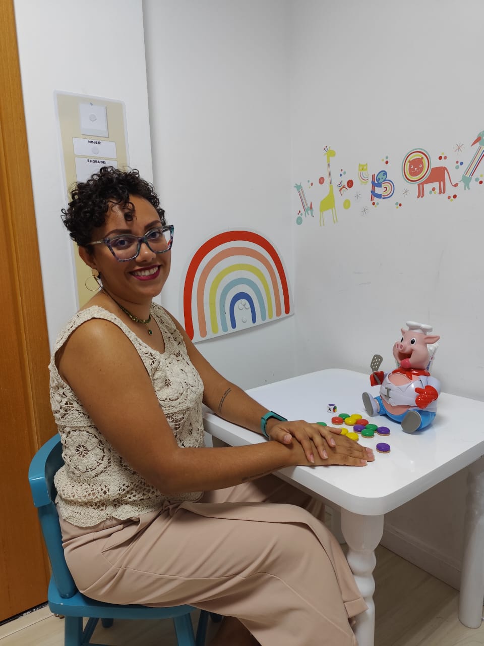Patricia Narcisia no consultório